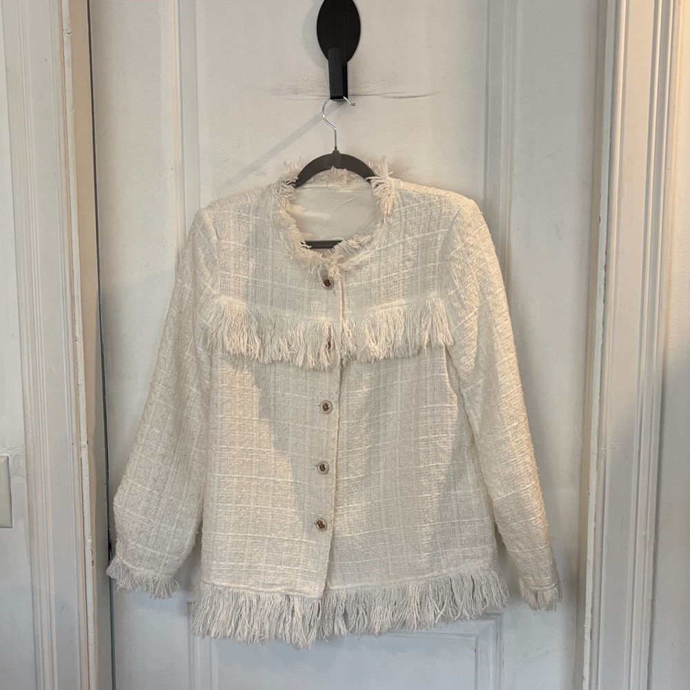 Source Unknown White Blazer